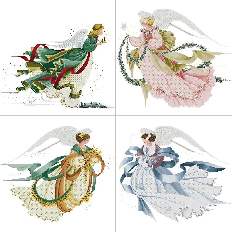 Embroidery X Pattern - Kits de punto de cruz de