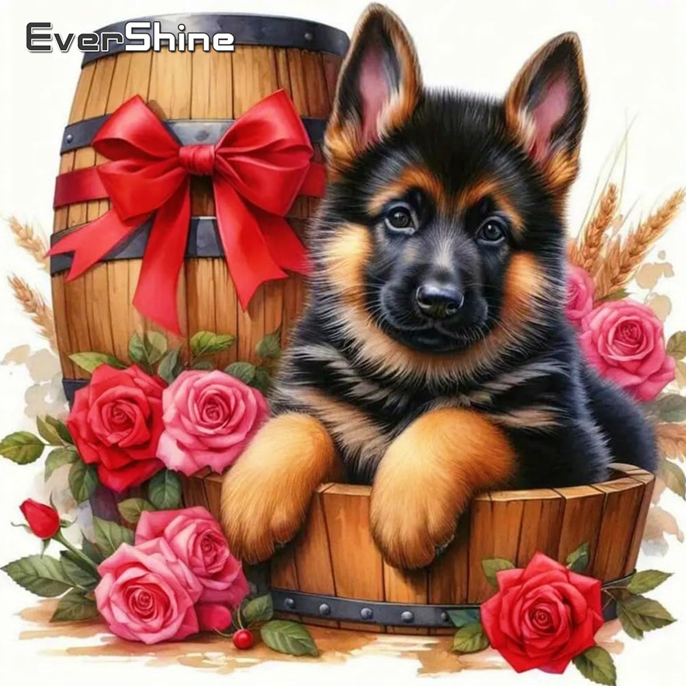 Embroidery X Pattern - Mosaico de Diamantes Evershine: Pintura de