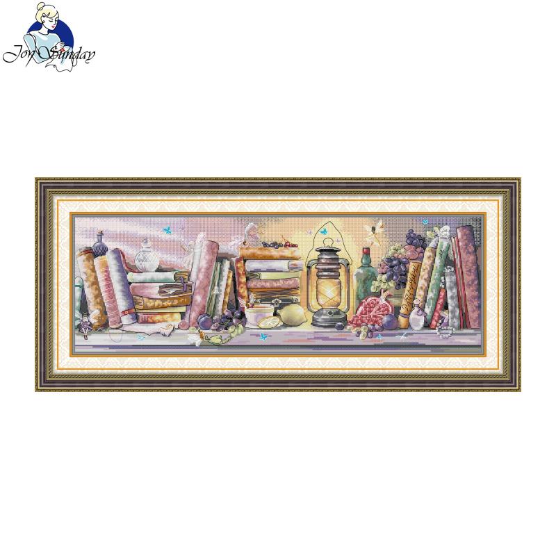 Embroidery X Pattern - Kit de punto de cruz Joy