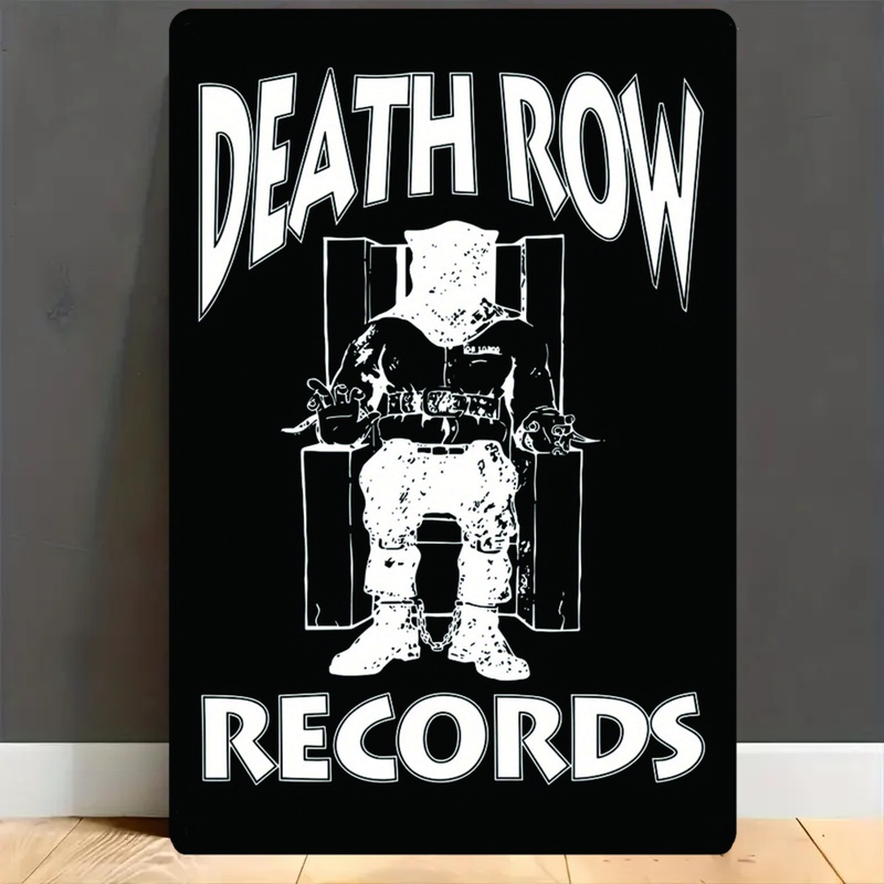 Embroidery Studio - Death Row Records - Letrero de