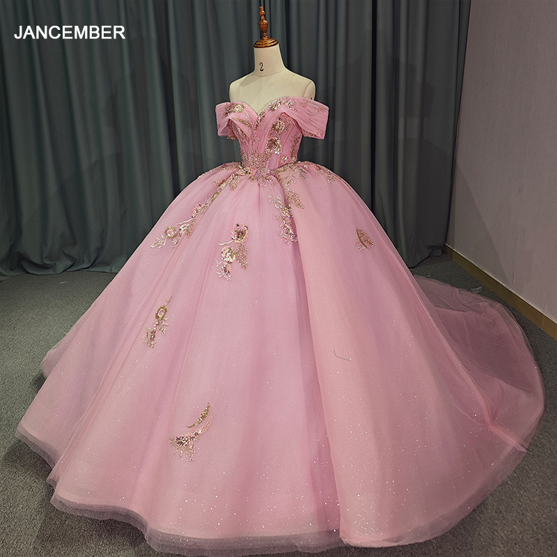 Embroidery Organza - Vestido de baile de Quinceañera de