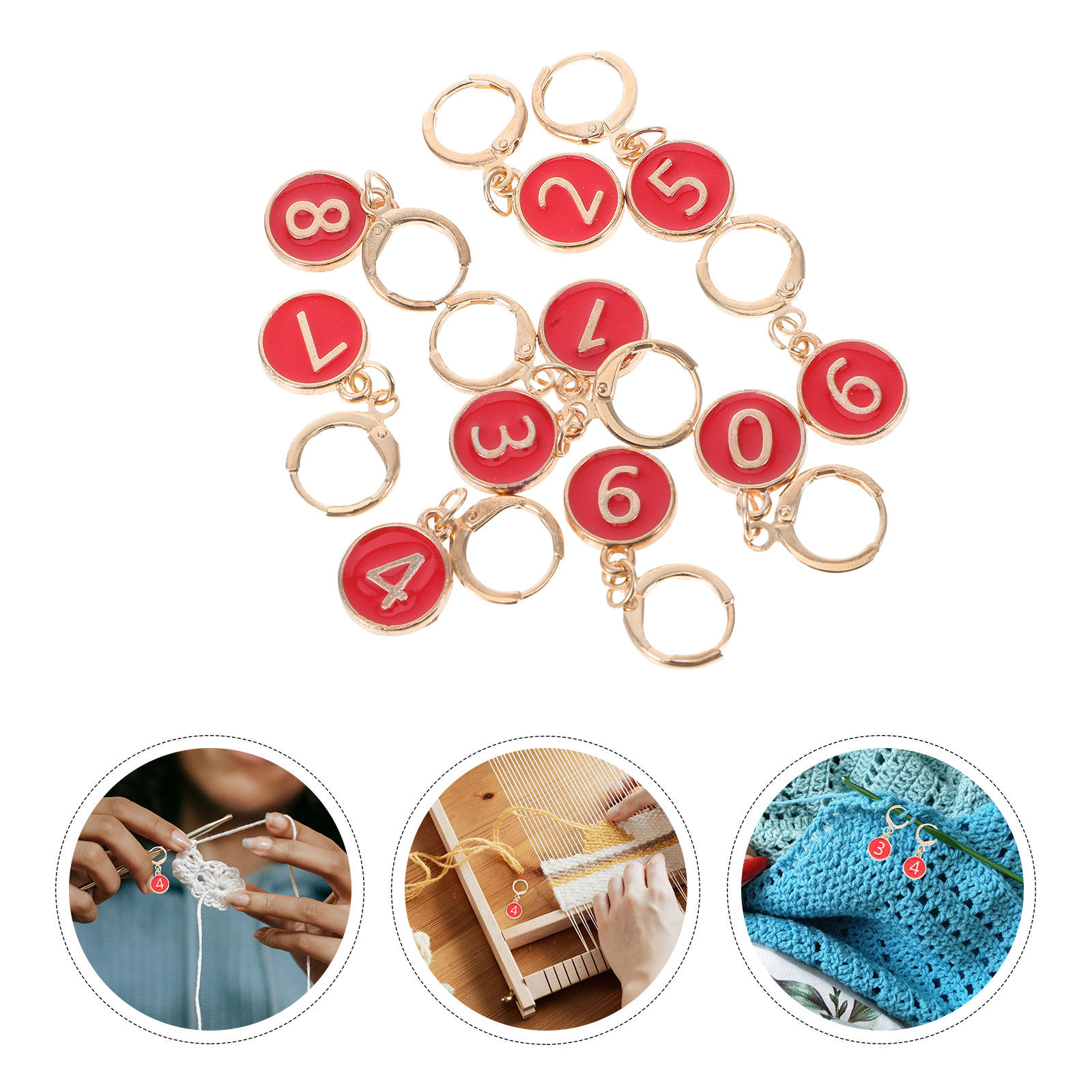 Stitch Marker Ring - Anillos de marcadores de punto de