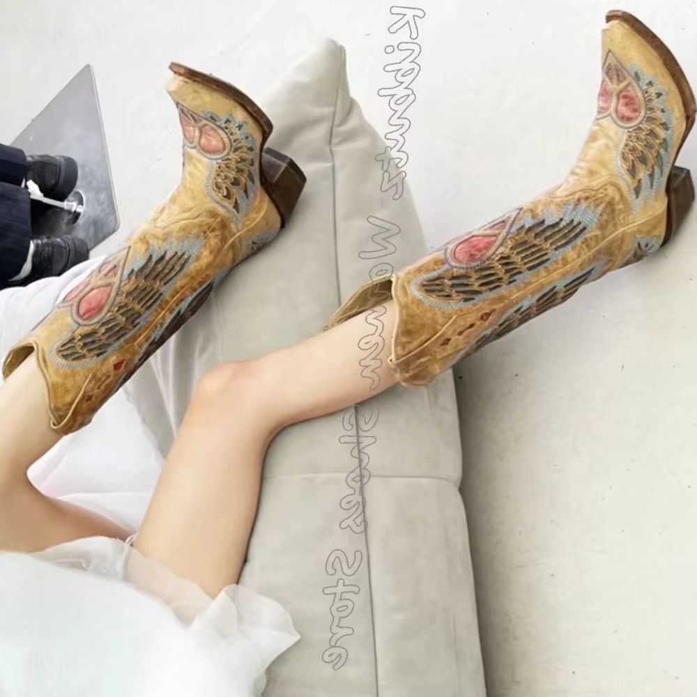 Botas occidentales de vaquero  - Embroidery On Leather reseña y precio