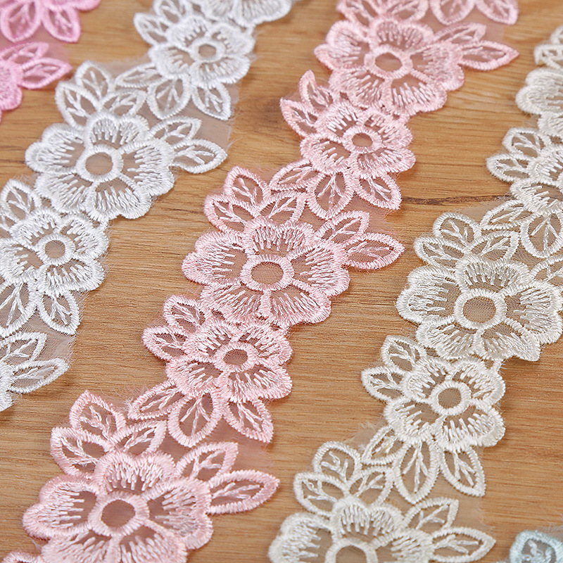 Organza bordada de 5CM de anch - Embroidery Organza reseña y precio