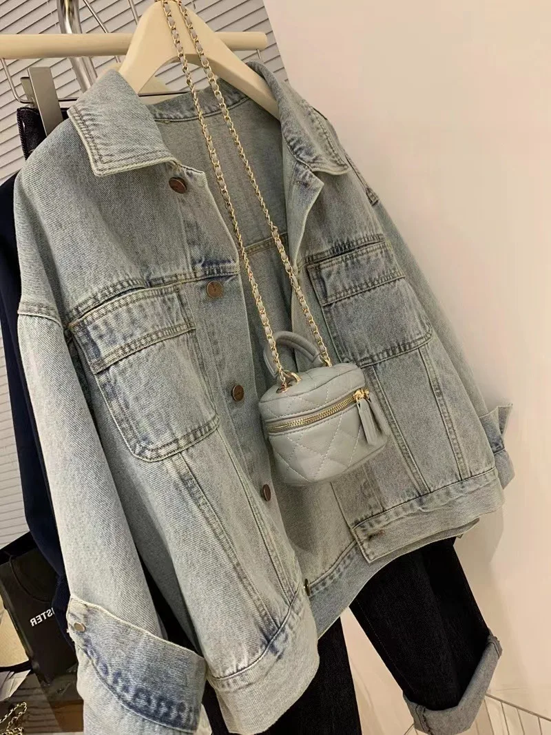 Abrigo vaquero Y2k para mujer, - Embroidery Jeans reseña y precio