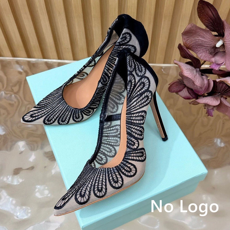 Nuevos tacones altos de mujer  - Embroidery On Leather reseña y precio