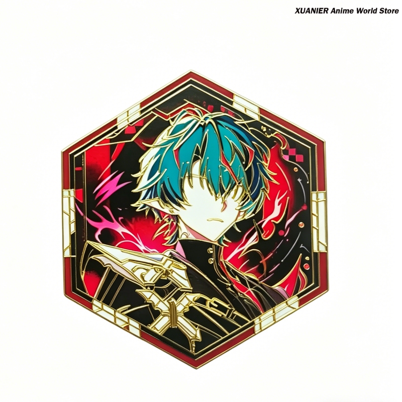 Insignia Metálica de Anime Ark - Embroidery Reddit reseña y precio