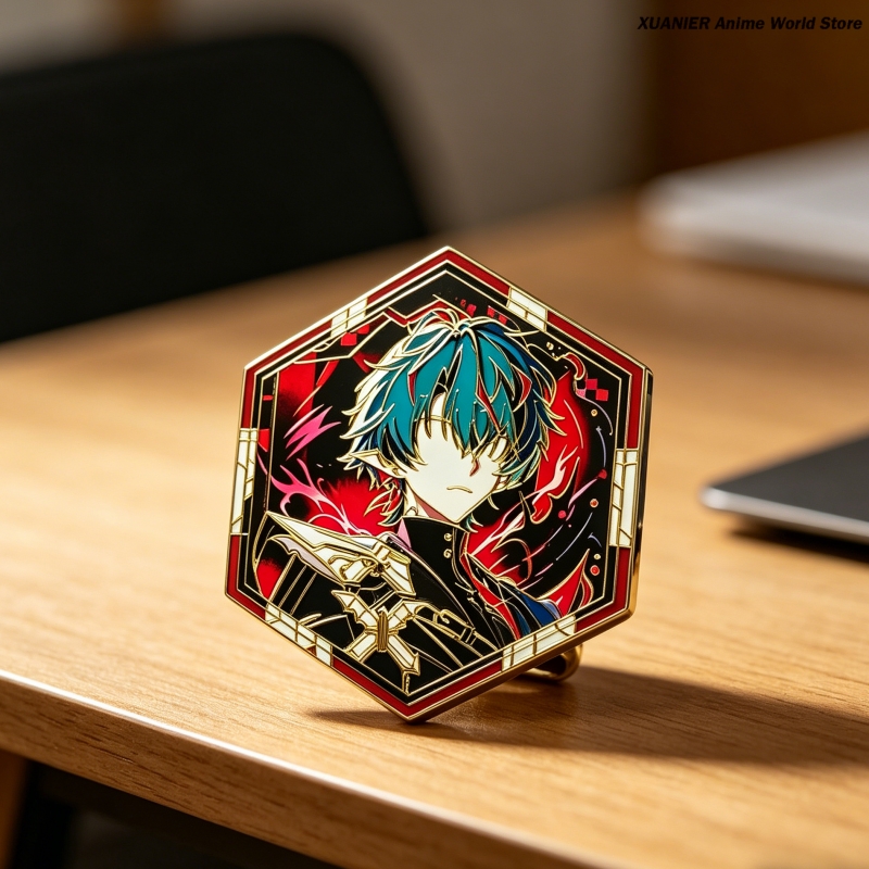 Insignia Metálica de Anime Ark - Embroidery Reddit reseña y precio