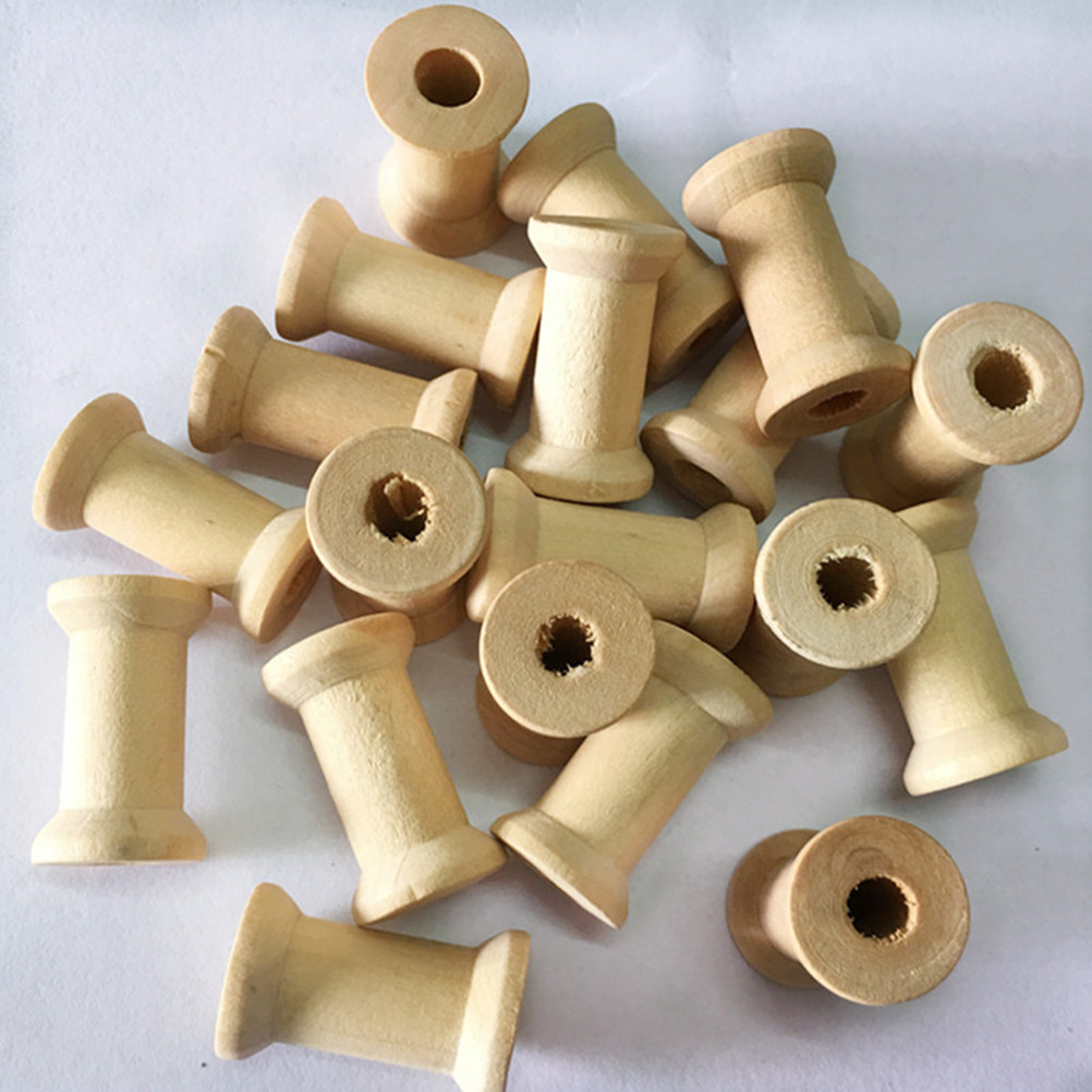 60 Bobinas de Madera Natural p - Embroidery Thread reseña y precio