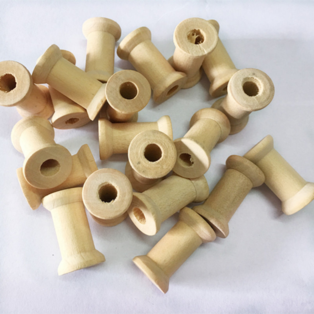 60 Bobinas de Madera Natural p - Embroidery Thread reseña y precio