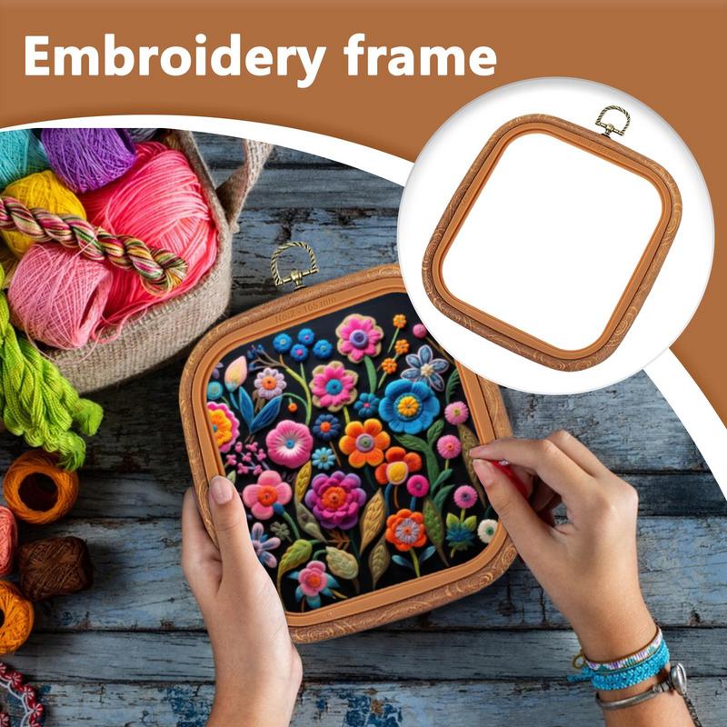 Marco de aro de bordado, aro d - Embroidery Frame reseña y precio