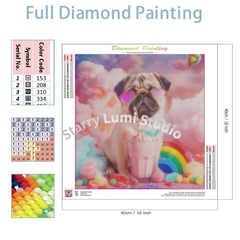 Pintura de Diamantes 5D DIY Cu - Embroidery Wall Art reseña y precio