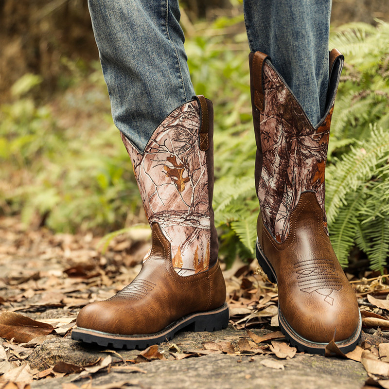 Botas de Hombre Talla Grande 4 - Embroidery On Leather reseña y precio