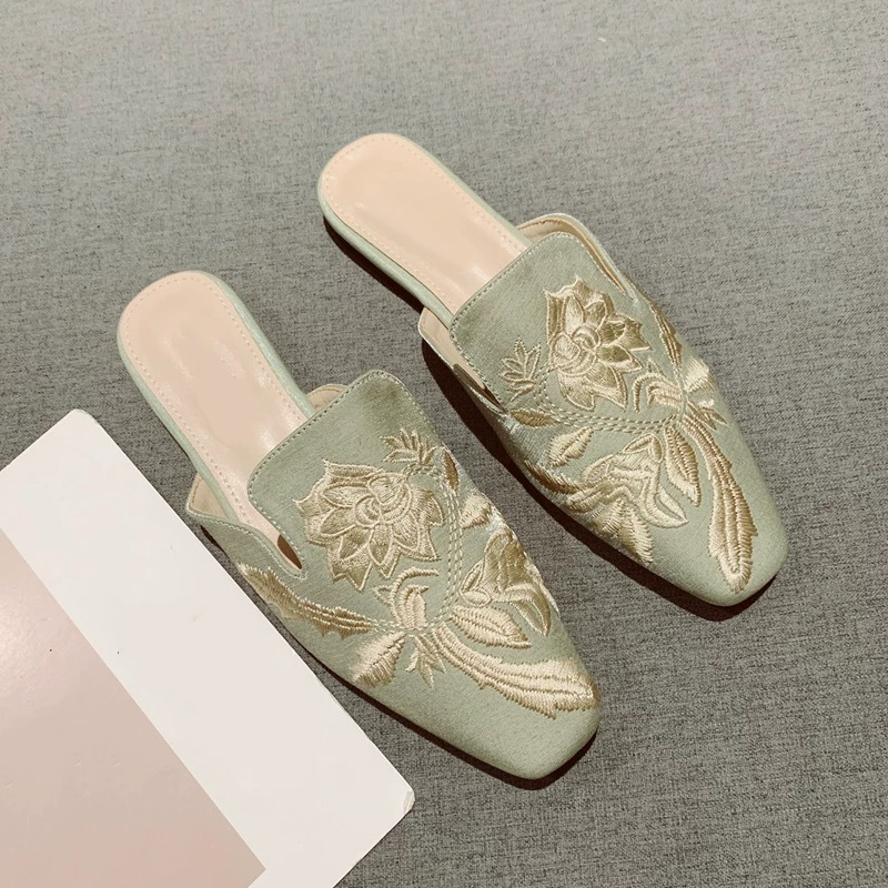Zapatos de Mujer 2026, Pantufl - Embroidery Ideas reseña y precio