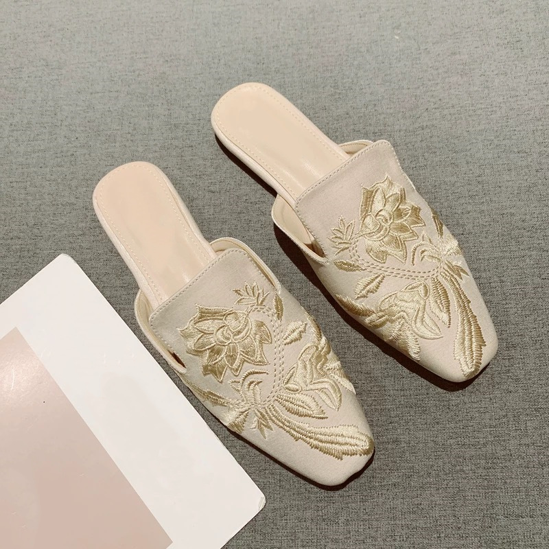 Zapatos de Mujer 2026, Pantufl - Embroidery Ideas reseña y precio
