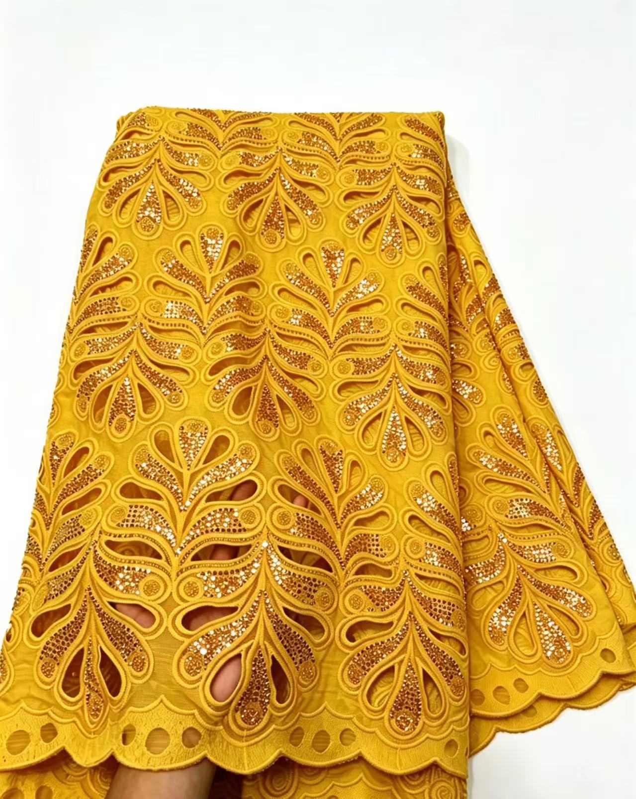 Tela de encaje de tul de organ - Embroidery Organza reseña y precio