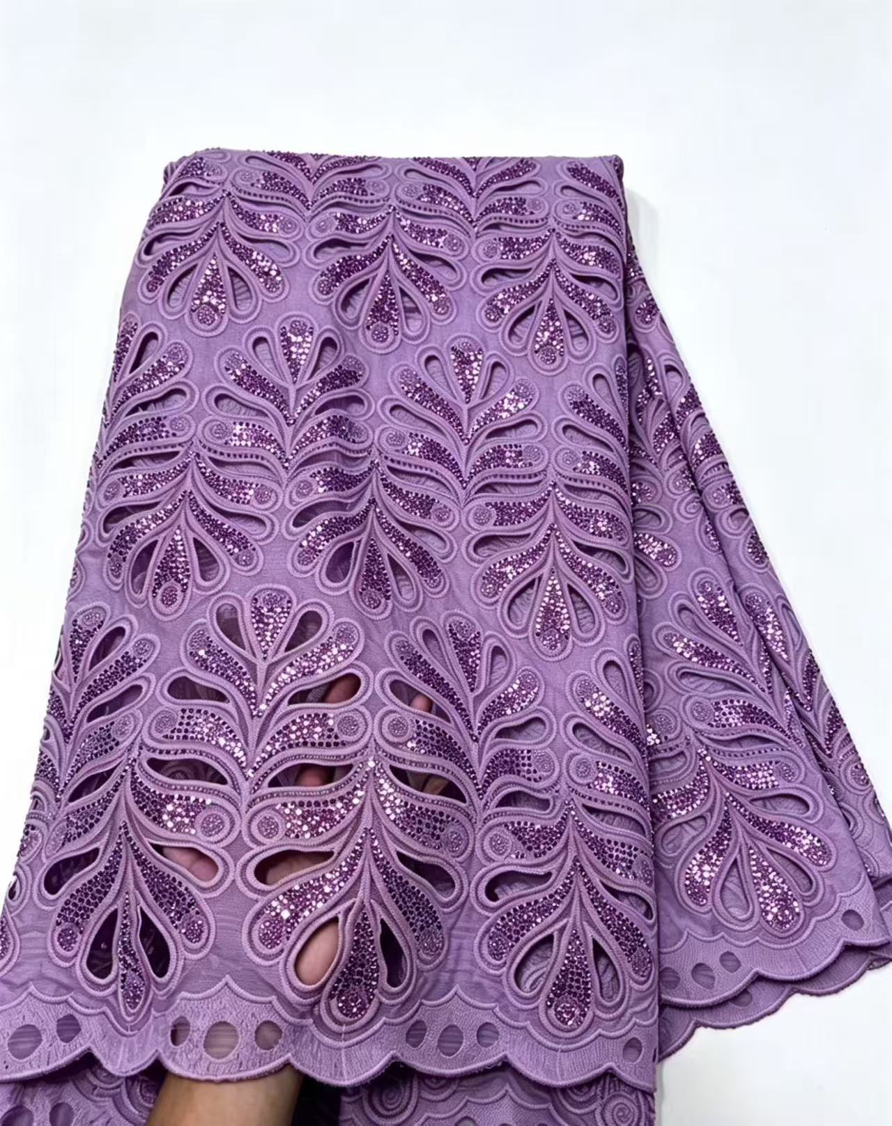 Tela de encaje de tul de organ - Embroidery Organza reseña y precio