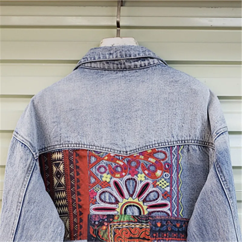 Chaqueta vaquera con bolsillo  - Embroidery Jeans reseña y precio