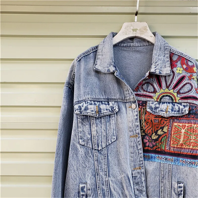 Chaqueta vaquera con bolsillo  - Embroidery Jeans reseña y precio