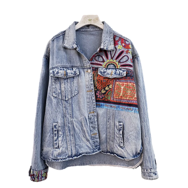 Chaqueta vaquera con bolsillo  - Embroidery Jeans reseña y precio