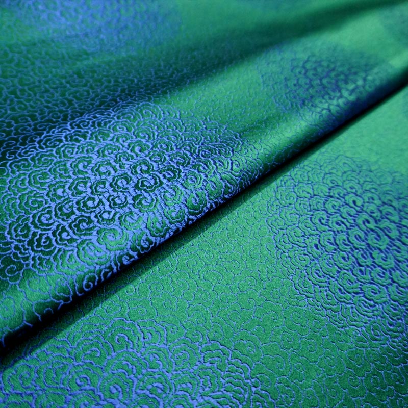 Tela de brocado Jacquard metál - Embroidery Organza reseña y precio
