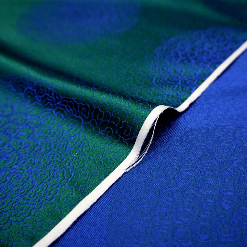 Tela de brocado Jacquard metál - Embroidery Organza reseña y precio
