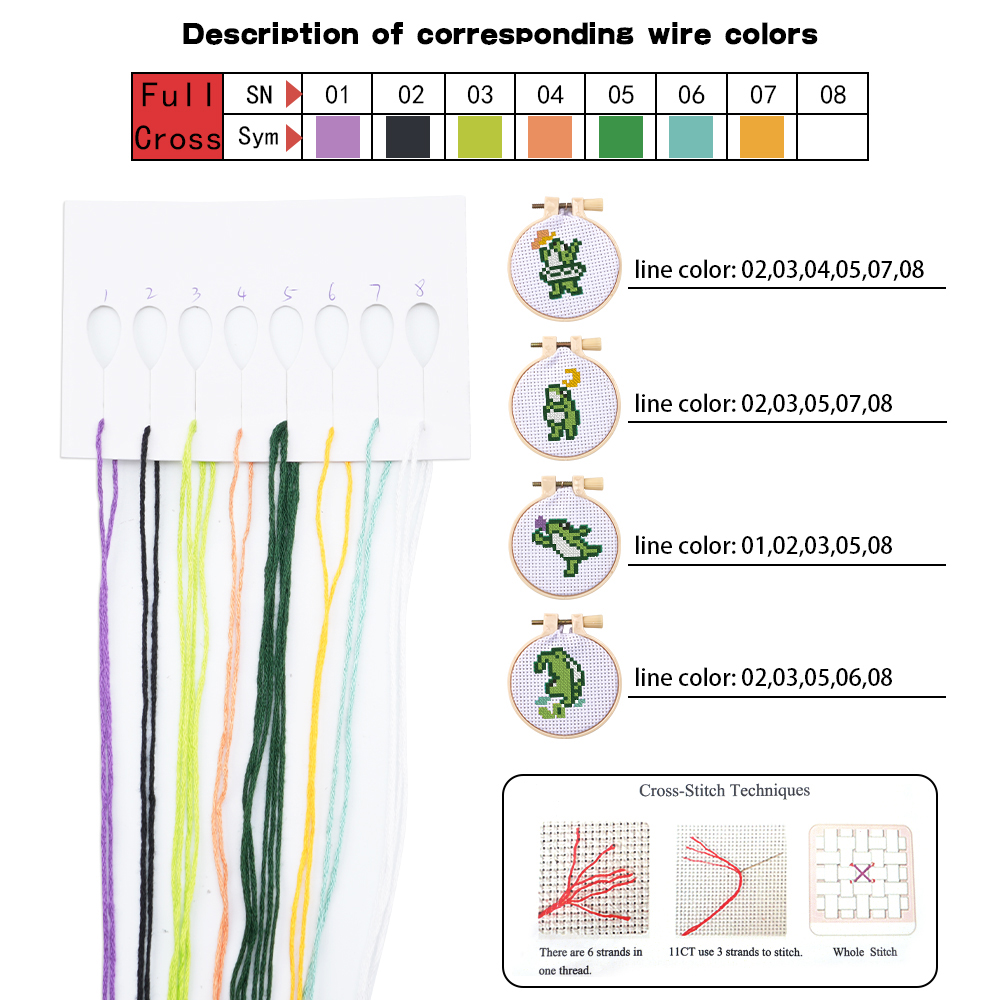 Kit de Bordado de 4 Piezas par - Embroidery Thread reseña y precio