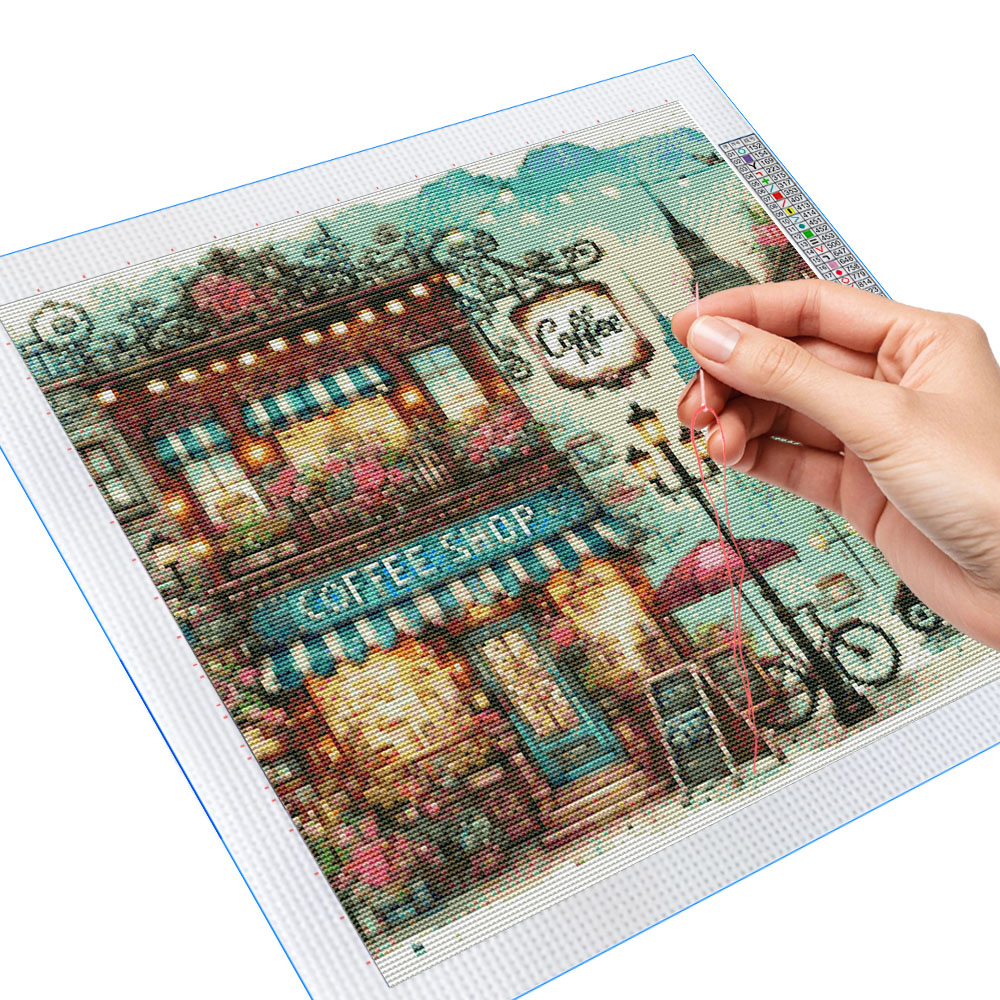 Kit Completo de Punto de Cruz  - Embroidery X Pattern reseña y precio