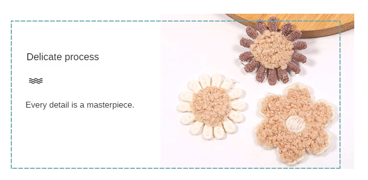 Parches de ropa para reparacio - Embroidery Flower Pattern reseña y precio