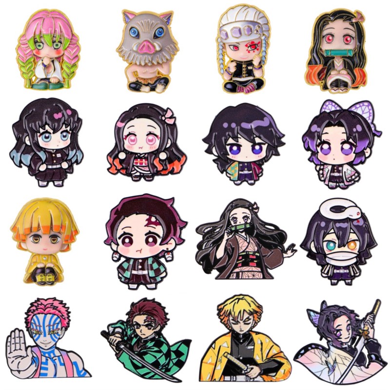 Pins de esmalte de personajes  - Embroidery Reddit reseña y precio