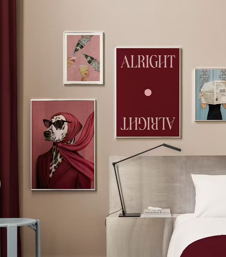 (Pintura en lienzo 2D) Pintura - Embroidery Wall Art reseña y precio