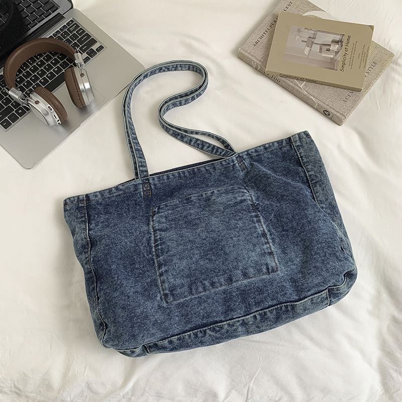 Bolso de Mano Retro de Mezclil - Embroidery Class reseña y precio