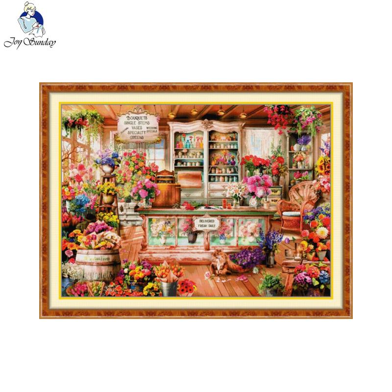 Joy Sunday-Kit de punto de cru - Embroidery X Pattern reseña y precio