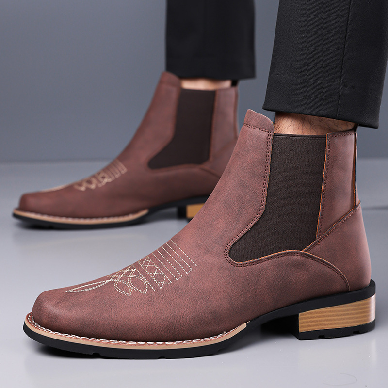 Botas Chelsea de Lujo para Hom - Embroidery On Leather reseña y precio