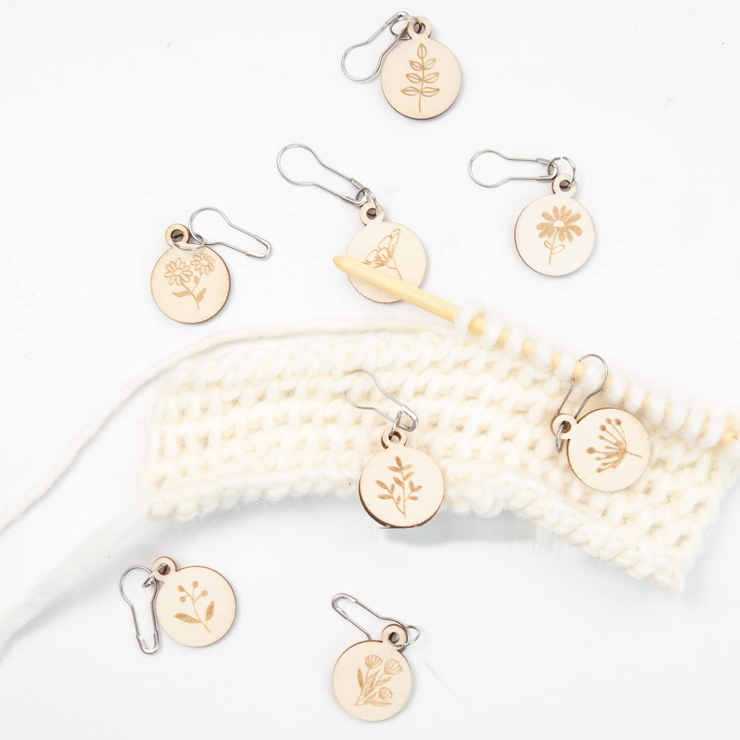 Marcadores de Puntos de Ganchi - Stitch Marker Ring reseña y precio