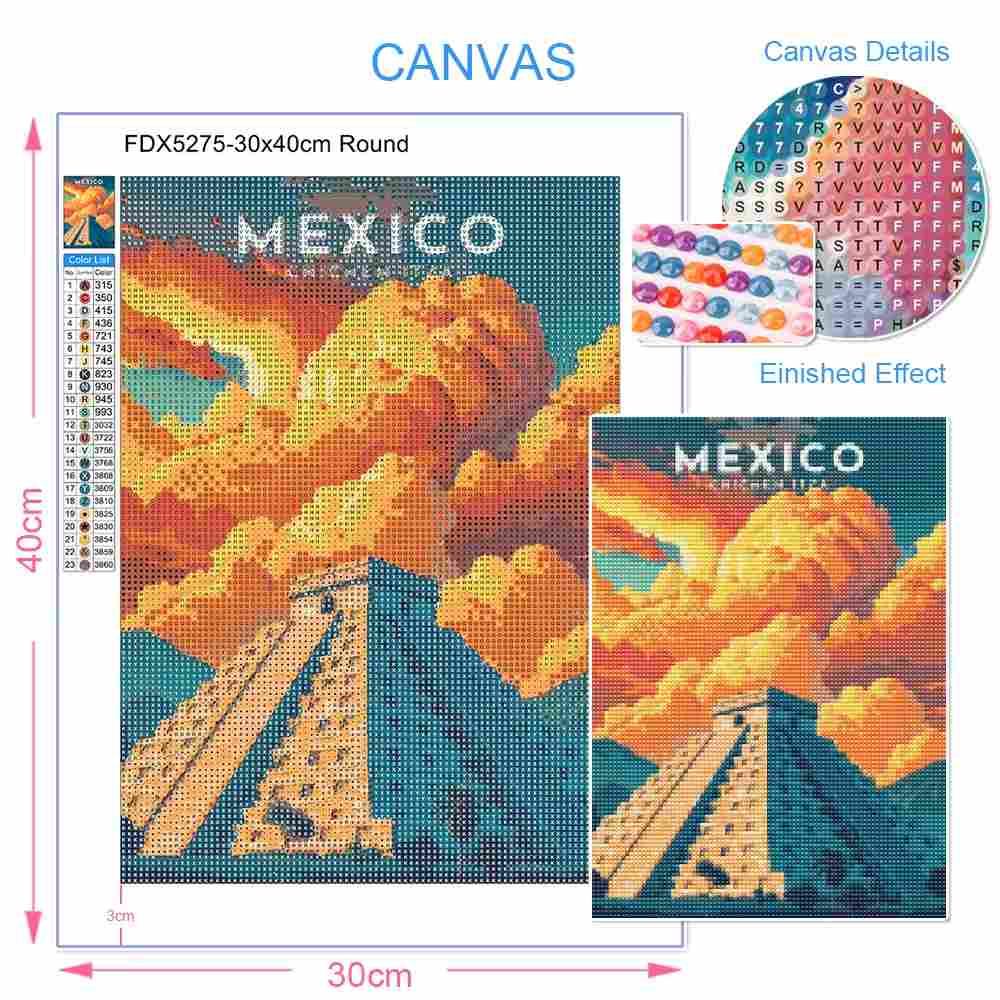 VIVID GEM Sanrio Bordado de Di - Embroidery Wall Art reseña y precio